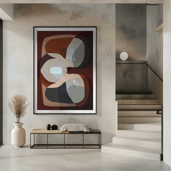 Tablou înramat „Layers of Earth” de Treechild