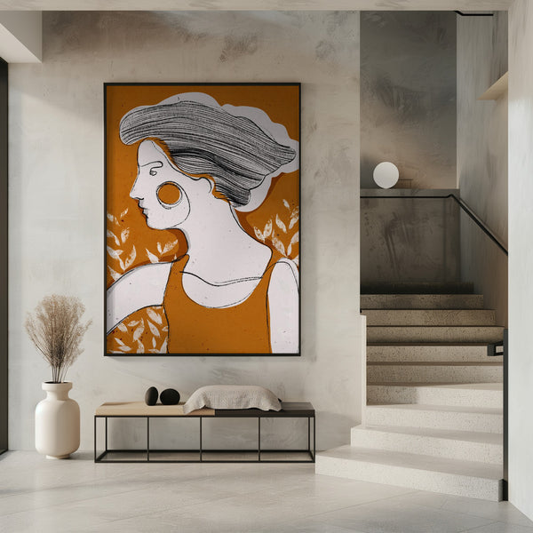 Tablou înramat „A Day In October” de Treechild