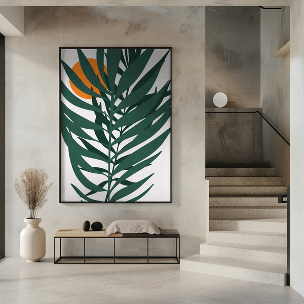 Tablou înramat „Little Miss Sunshine” de Kubistika