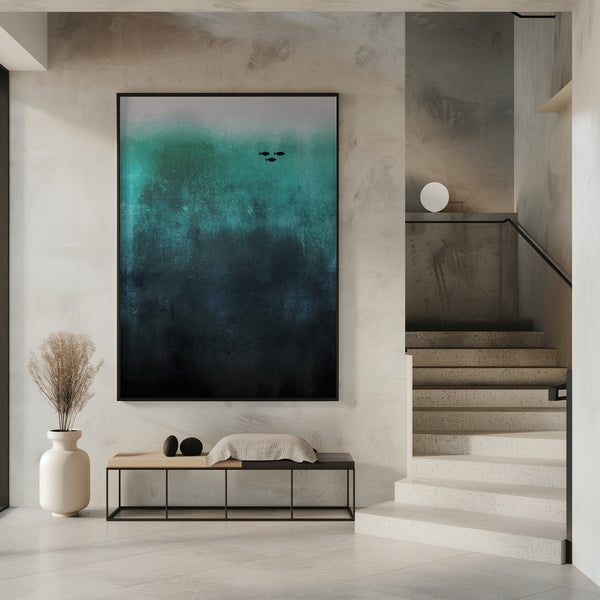 Tablou înramat „Little Family” de Kubistika