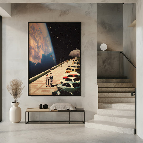 Tablou înramat „Space Promenade” de Taudalpoi