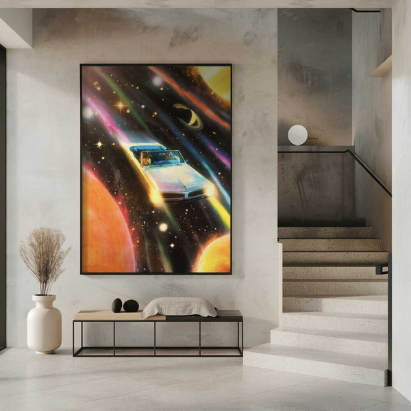 Tablou înramat „When The Light Gets In” de Taudalpoi