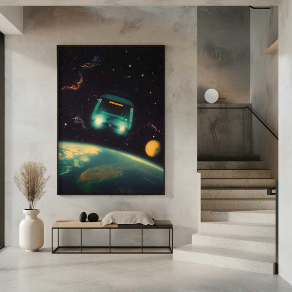 Tablou înramat „The Space Express” de Taudalpoi