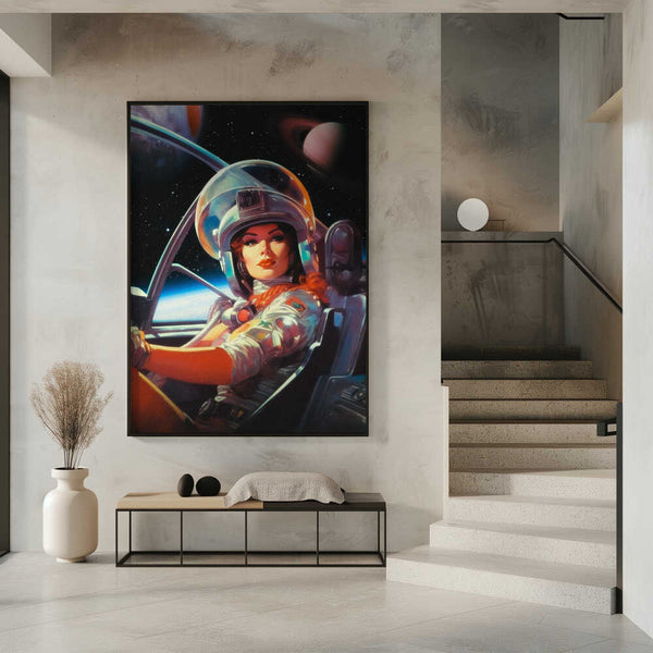 Tablou înramat „Next Stop Mars” de Taudalpoi