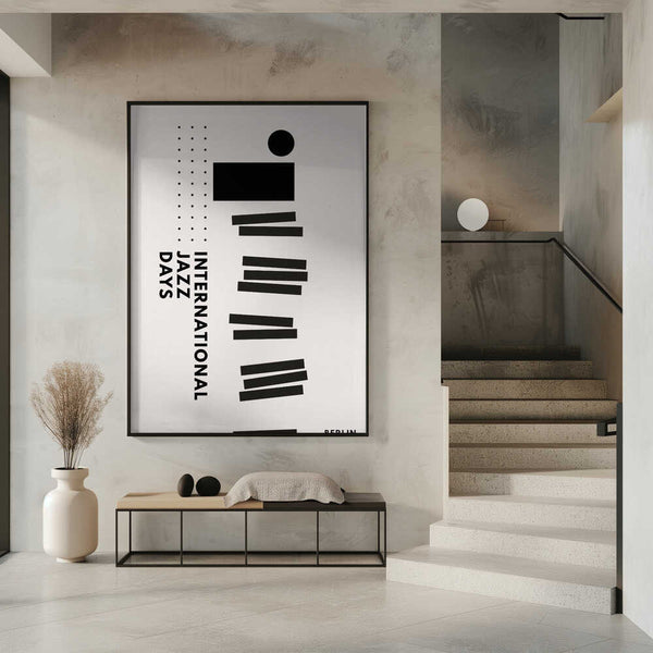 Tablou înramat „Jazzy Days 4” de Kubistika