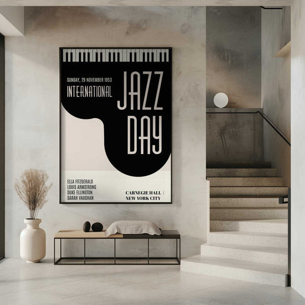 Tablou înramat „Jazzy Days” de Kubistika
