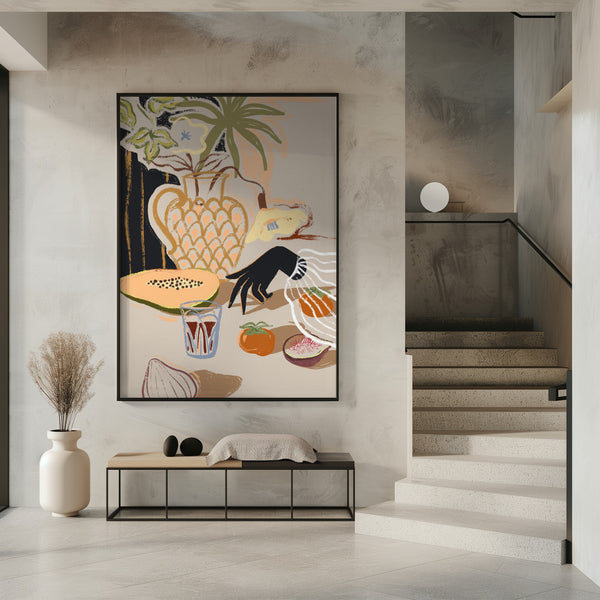 Tablou înramat „Fruitful Spread” de Arty Guava