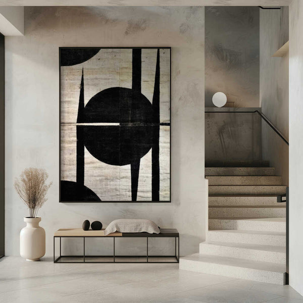 Tablou înramat „Geometric Harmony” de Treechild