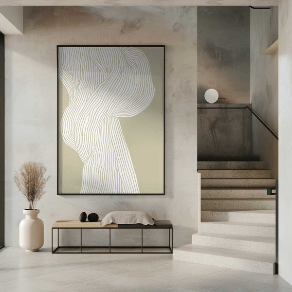 Tablou înramat „Flowing Strands” de Treechild