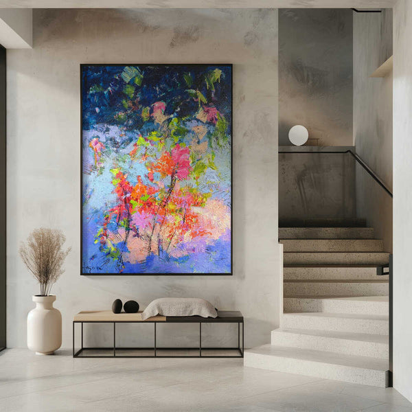 Tablou înramat „Nature Inspired Abstract” de Dorothy Fagan