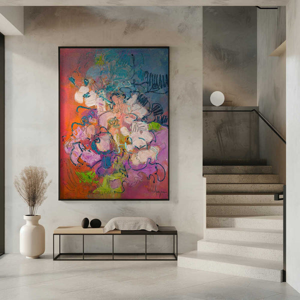 Tablou înramat „Floral Dreamscape” de Dorothy Fagan