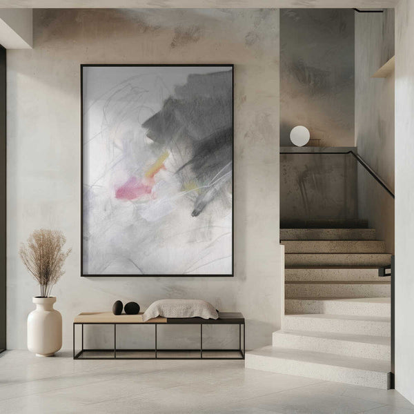 Tablou înramat „Action painting II” de Alma