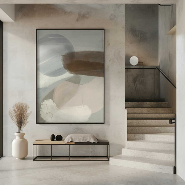 Tablou înramat „Abstract 01” de Nilesh Kulkarni