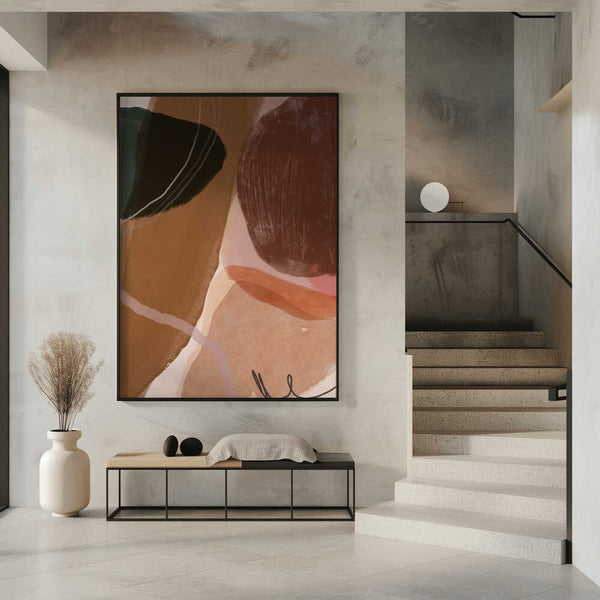 Tablou înramat „Chatter” de Gemma Bardot