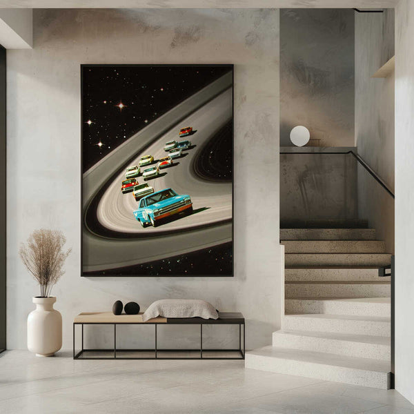 Tablou înramat „Saturn Grand Prix” de Taudalpoi