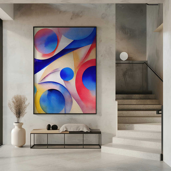 Tablou înramat „Nature Inspired Abstract Watercolor (Day 10)” de Mauro