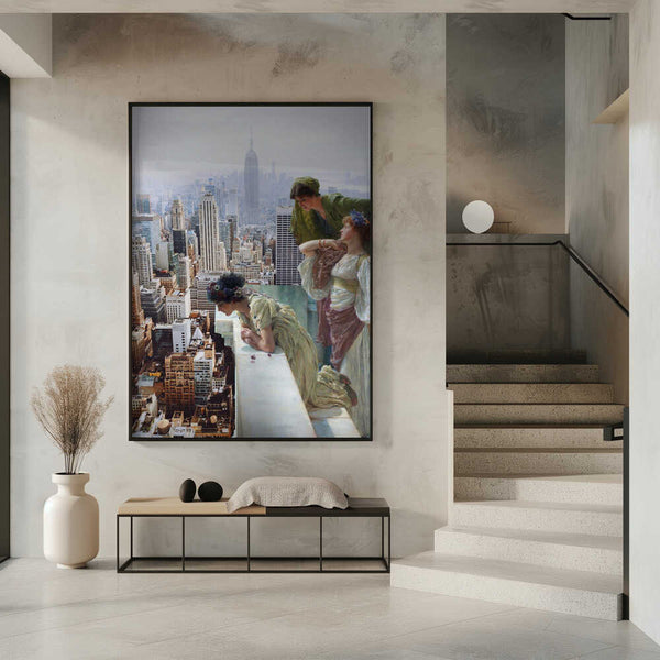 Tablou înramat „Manhattan View” de Dikhotomy