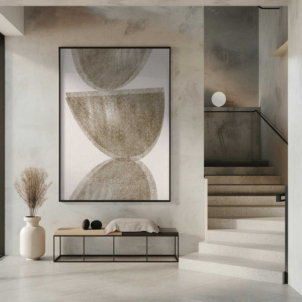 Tablou înramat „Curved Reflections” de THE MIUUS STUDIO