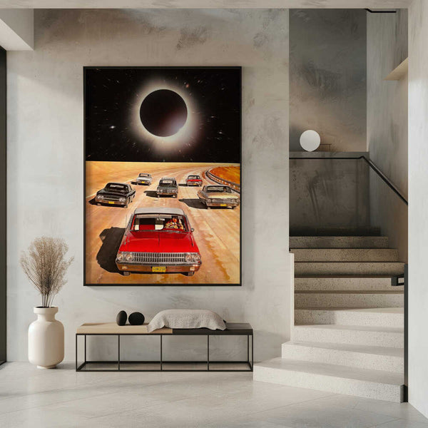 Tablou înramat „Eclipsed” de Taudalpoi