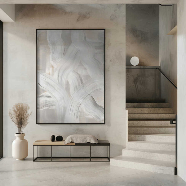 Tablou înramat „Abstract Brush Strokes 126” de Mareike Böhmer