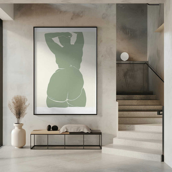 Tablou înramat „P&c Figure#4 Copy 2” de Jenny Liz Rome