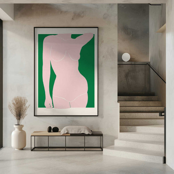 Tablou înramat „P&c Figure#3 Copy 2” de Jenny Liz Rome