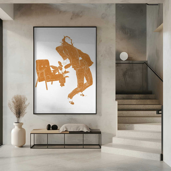 Tablou înramat „Jlr Dancing6 Copy” de Jenny Liz Rome