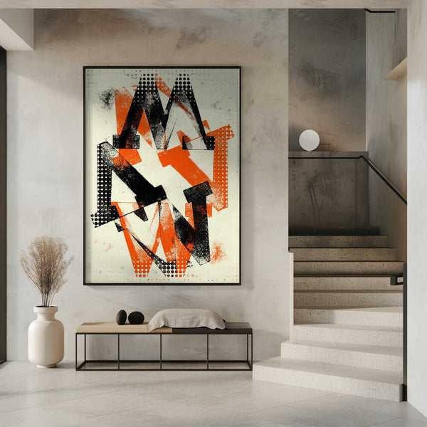 Tablou înramat „Bold Chaos” de Petr Strnad