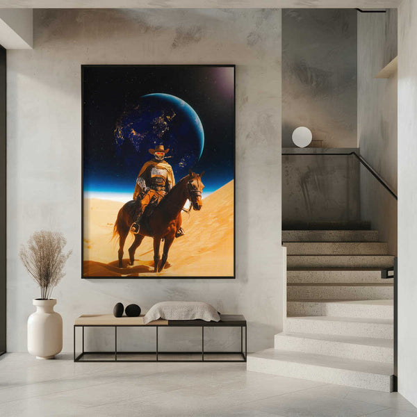 Tablou înramat „Space Cyborg” de Taudalpoi