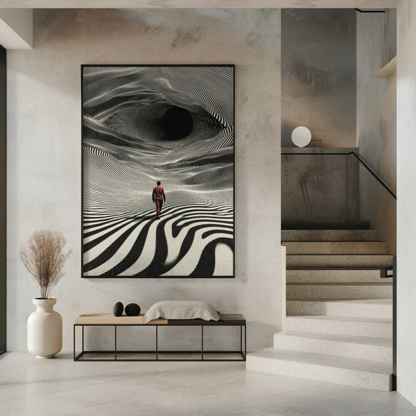 Tablou înramat „Op Art Journey” de Taudalpoi