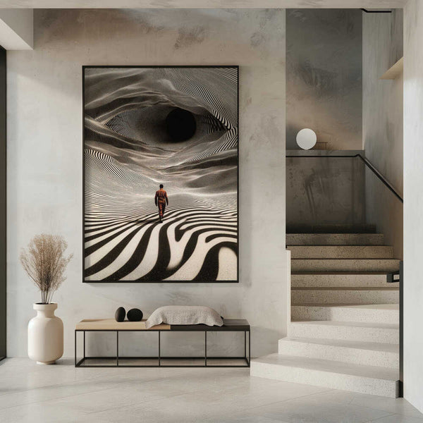 Tablou înramat „Op Art Journey” de Taudalpoi