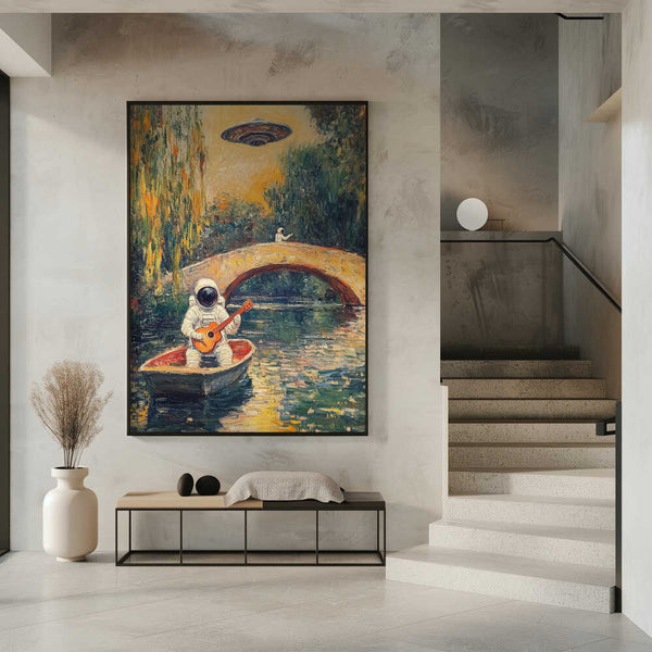 Tablou înramat „Ballad to the river” de Dikhotomy