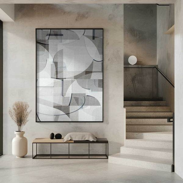 Tablou înramat „Neutral Curves 4” de cartissi