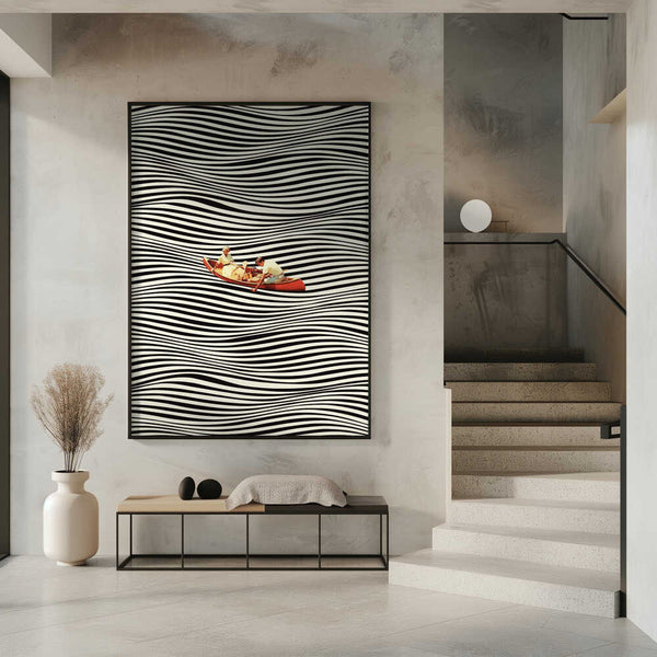 Tablou înramat „The Real Boat Trip” de Taudalpoi