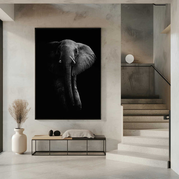 Tablou înramat „Elephant!” de WildPhotoArt