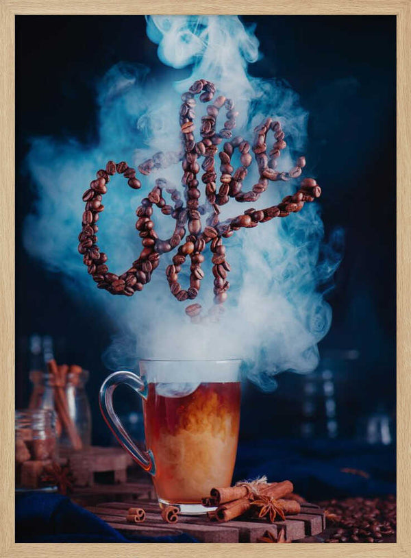 Tablou înramat „Smell the coffee” de Dina Belenko