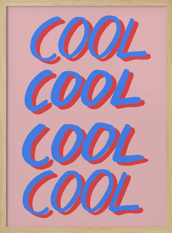 Tablou înramat „Cool Quote 02” de Pictufy Studio
