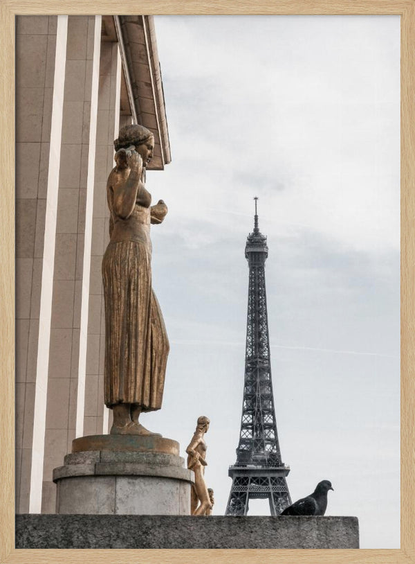 Tablou înramat „Eiffel Tower Paris” de Pictufy Studio III