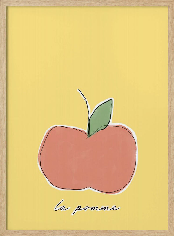 Tablou înramat „Apple Delight” de uplusmestudio