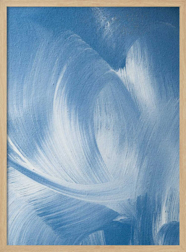 Tablou înramat „Acrylic Waves” de uplusmestudio