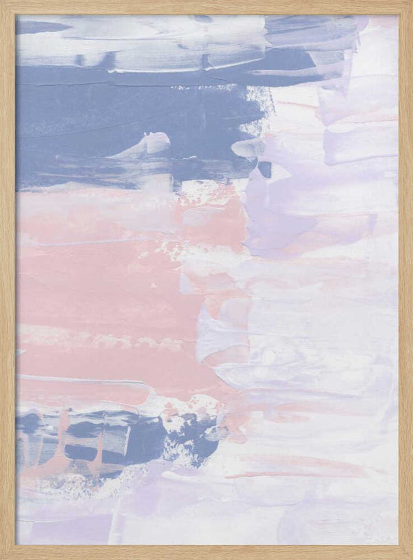 Tablou înramat „Pastel Brushstrokes” de uplusmestudio