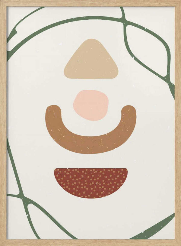 Tablou înramat „Abstract composition 10” de NKTN