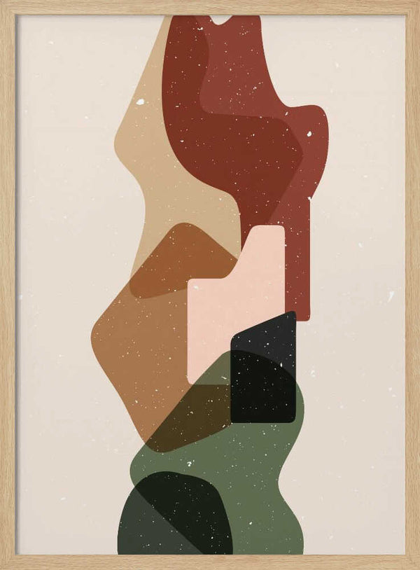 Tablou înramat „Abstract composition 12” de NKTN