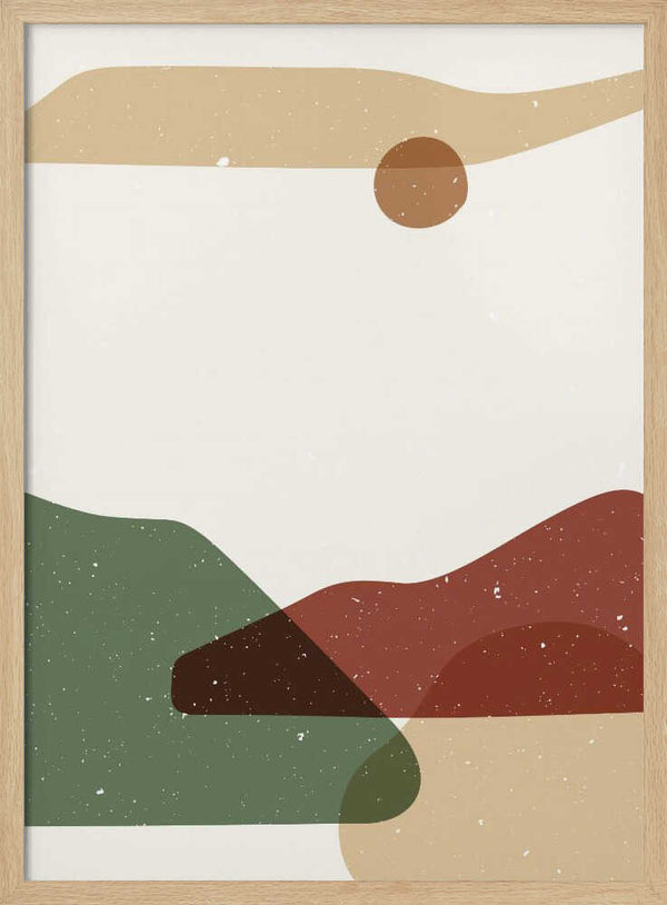 Tablou înramat „Abstract composition 13” de NKTN