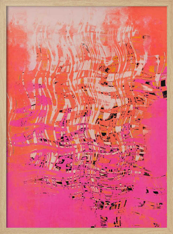 Tablou înramat „Vibrant Waves” de Treechild