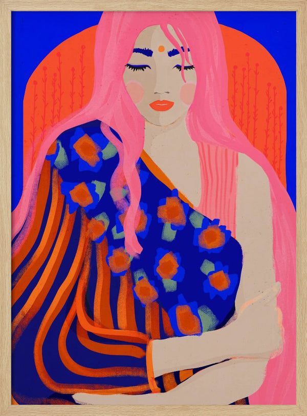 Tablou înramat „Vibrant Serenity” de Treechild