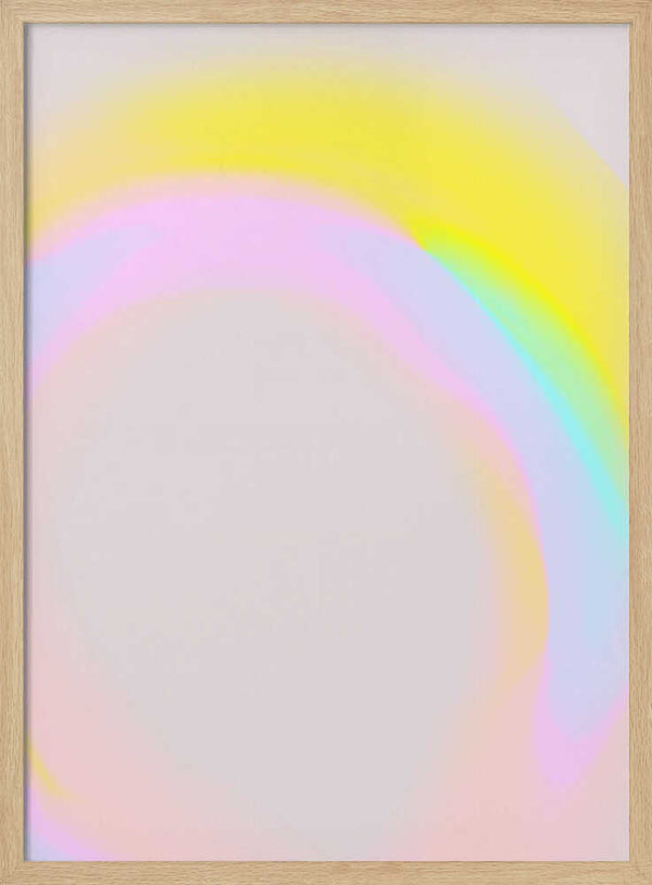 Tablou înramat „Pastel Aurora” de Treechild