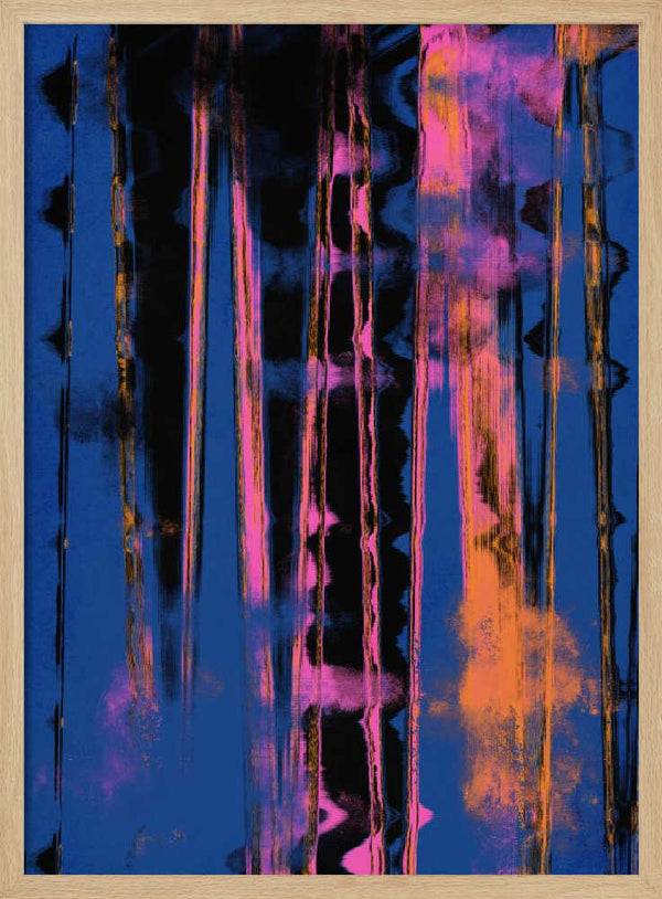 Tablou înramat „Vibrant Nightfall” de Treechild