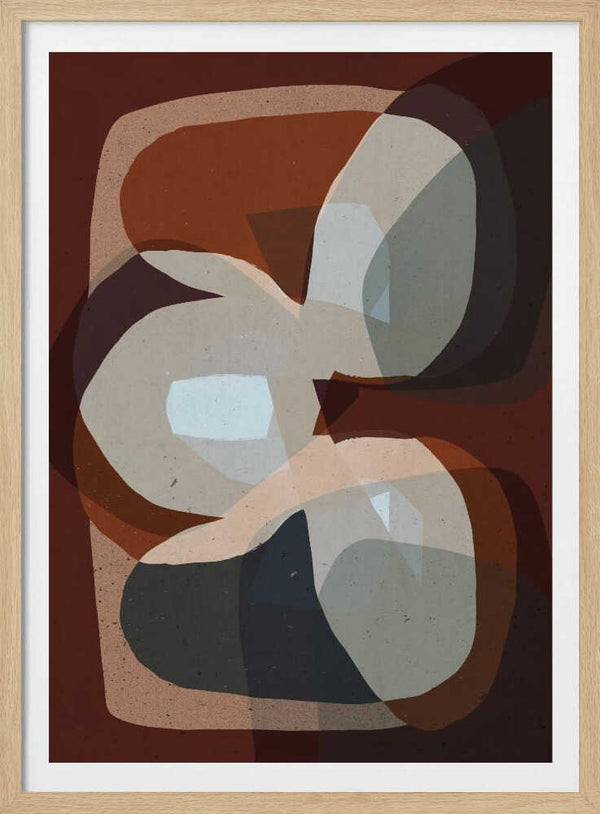 Tablou înramat „Layers of Earth” de Treechild