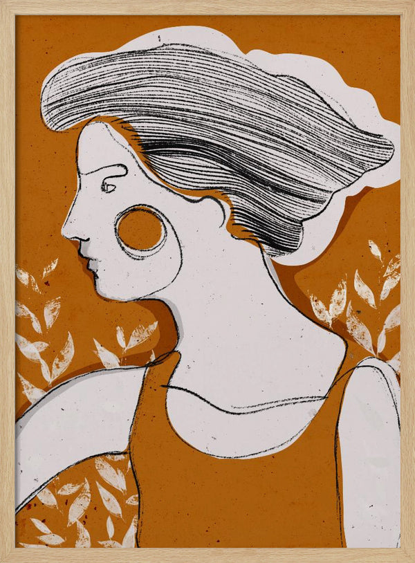 Tablou înramat „A Day In October” de Treechild